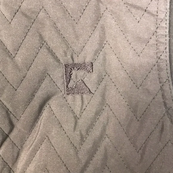 Riding Sport Annie Equestrian Horseback riding Brown Quilted Vest Women’s size S - Picture 4 of 11